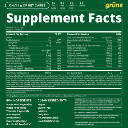 Grüns Superfood Gummies