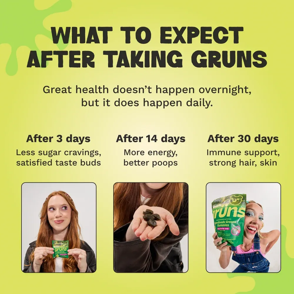 Grüns Superfood Gummies